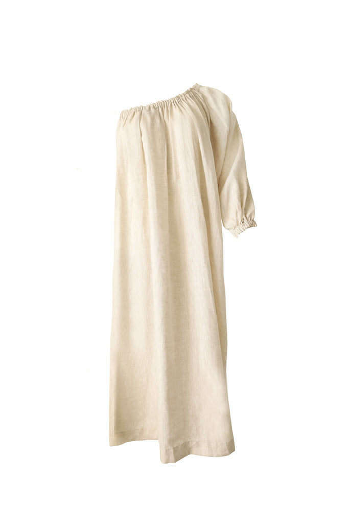 Barra Linen Dress White | Linen Clothing | European Style | Norte